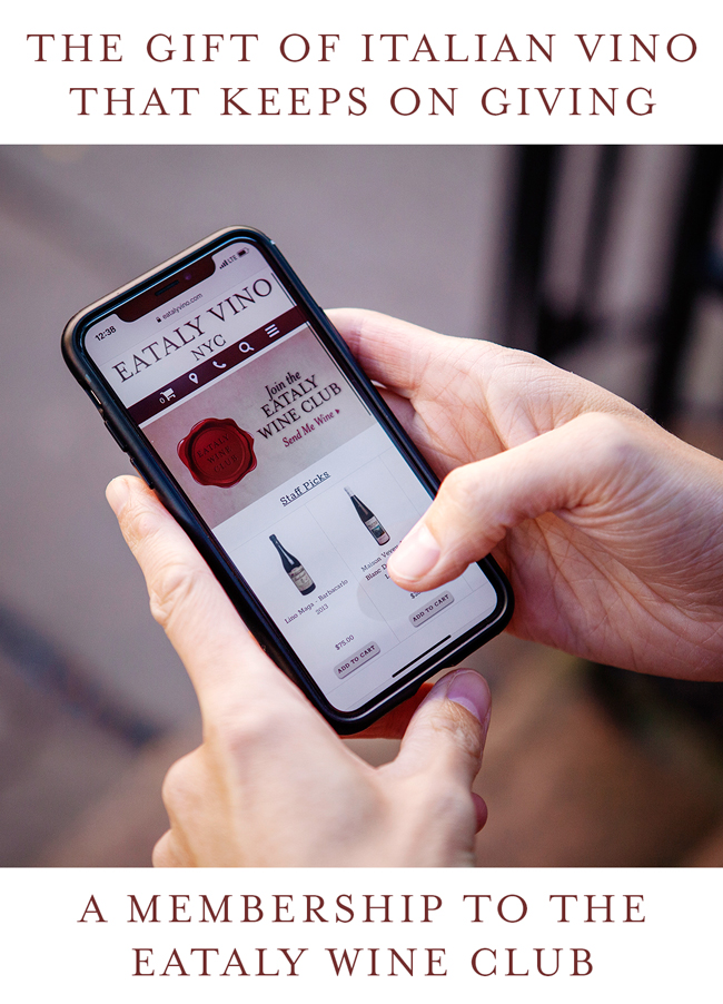 eataly The gift of Italian vino that keeps on giving? Milled