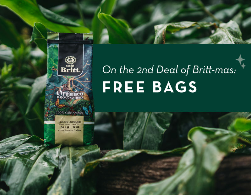 Cafe Britt ⚡ Just Dropped New Brittmas Deal Free Bags Await! Milled