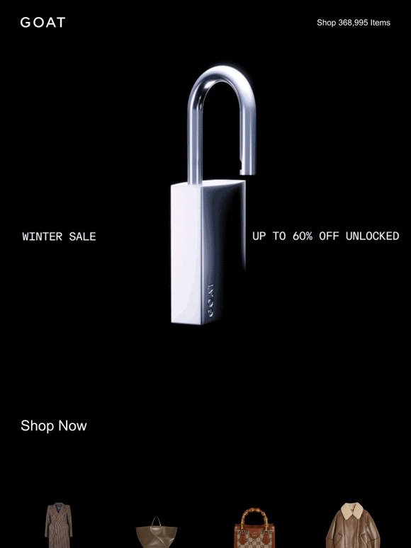 WINTER SALE: Up to 60% Off Unlocked 🔓