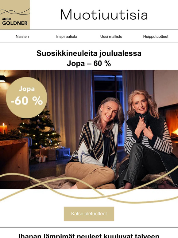 Lämpimät neuleet kuuluvat talveen