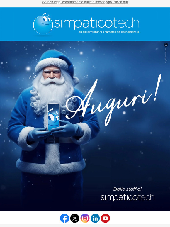 La vostra fiducia è il nostro regalo più grande