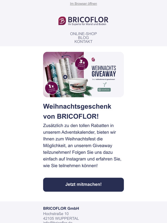 🎄 Chance nutzen & gewinnen! 🎄