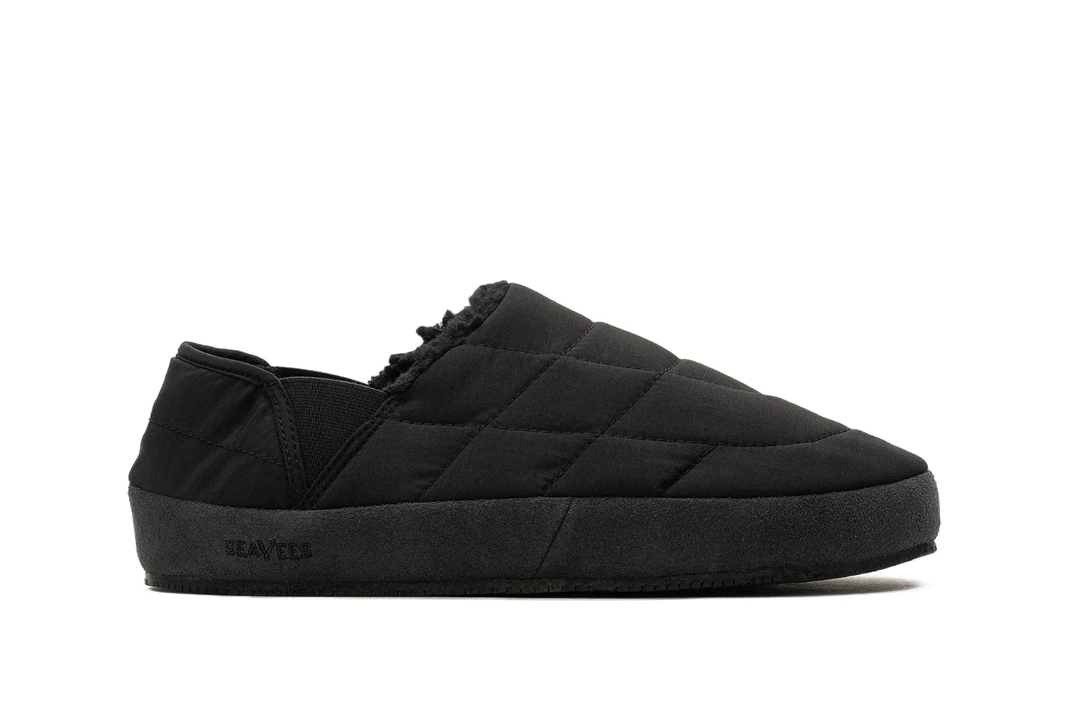 Image of The Après Puff Slip On in Black