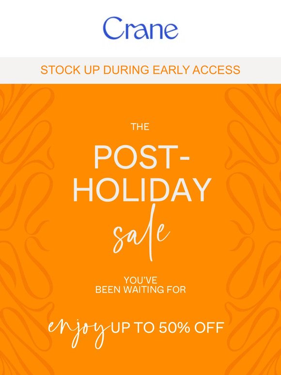 Up to 50% Off — Don't Miss Early Access!