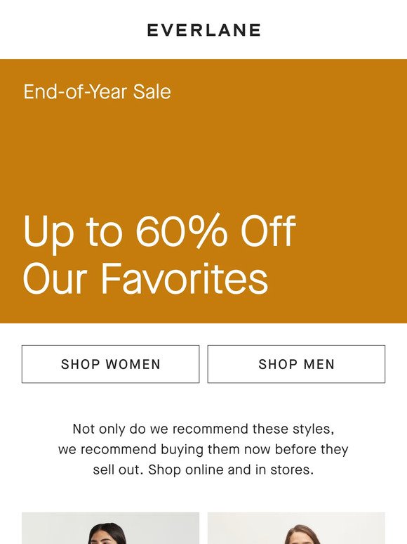 Up to 60% Off: The Best Of Sale