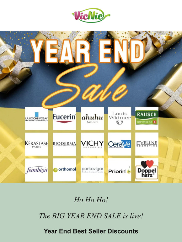 YEAR END SALE 2023 - Live now!