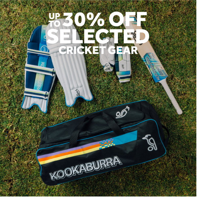 Up to 30% off selected cricket