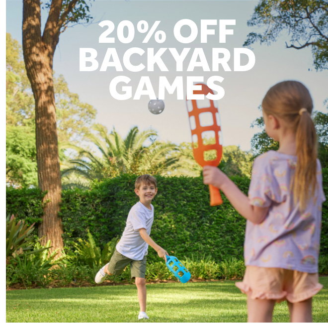 20% off backyard games