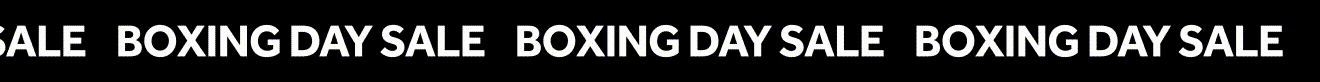 Boxing Day Sale