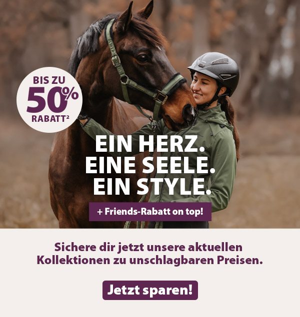 Kollektionsverkauf bis zu 50% Rabatt²