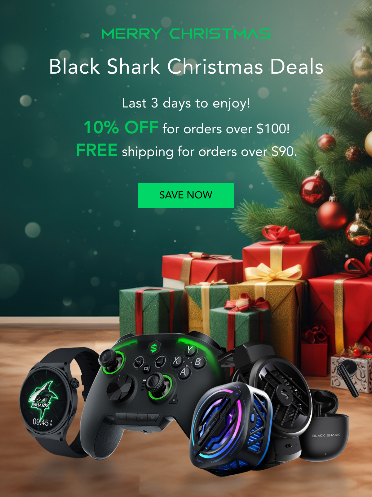 10% OFF for orders over $100!