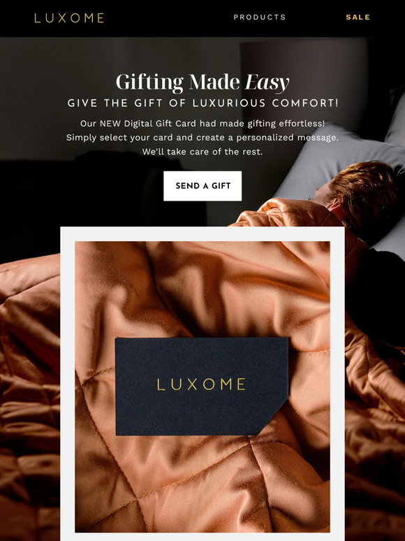 Luxome's Only Sale of the Year Is on - InsideHook