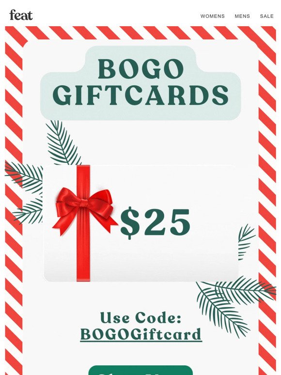 Limited time offer: Double your gift cards
