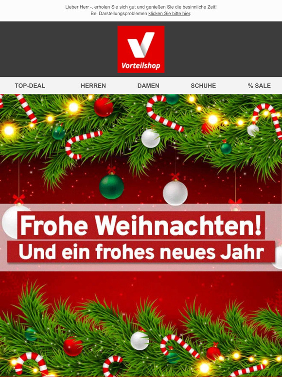 Frohe Weihnachten und einen guten Start ins neue Jahr! 🎄