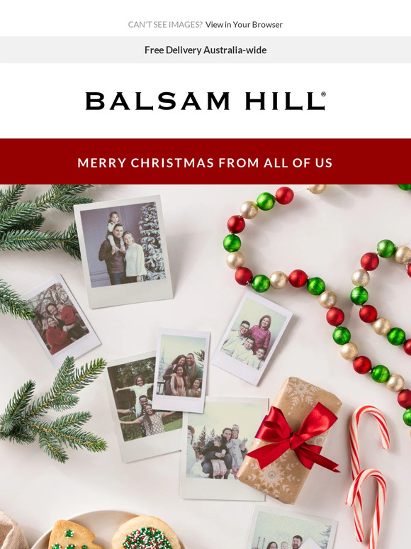 Balsam Hill Happy Christmas from Balsam Hill 🎄 Milled