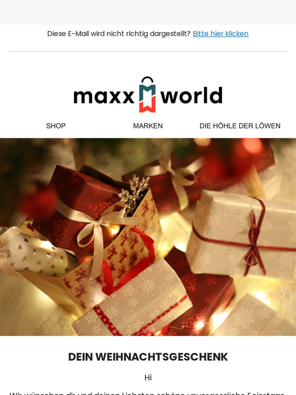 Unser Geschenk für dich: 20% Rabatt auf alle Produkte