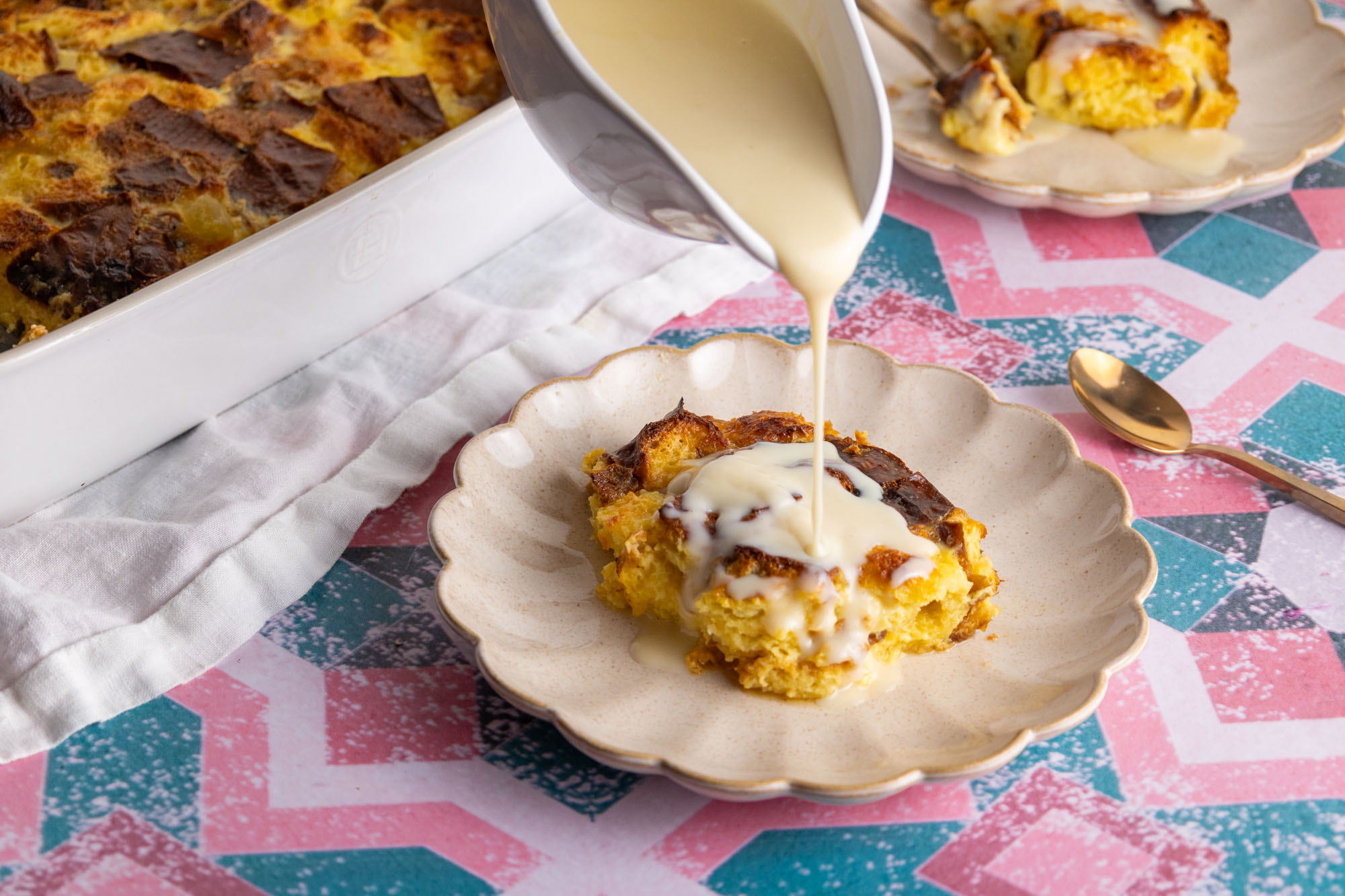 Giada's iconic bread pudding Milled