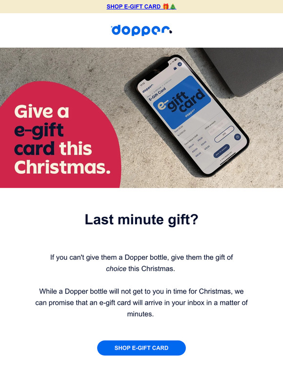 Last minute [emergency] Christmas present? 🎄🚨