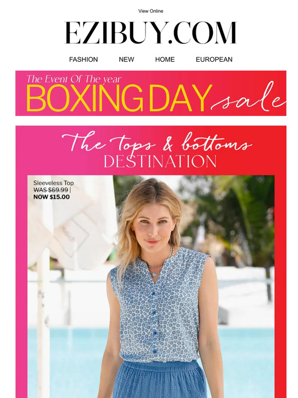 EziBuy: $15 Tops & Bottoms to Make Your Spirits Bright π | Milled