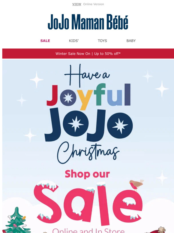 Jojo Maman Bebe Email Newsletters Shop Sales, Discounts, and Coupon Codes