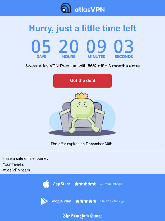 Hurry, only a few days left!