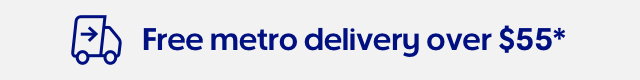 Free metro delivery on orders over $55*