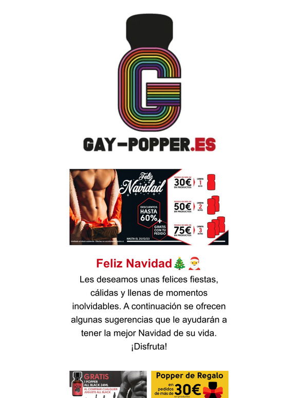 Gay Popper: Gay Popper os desea una Feliz Navidad