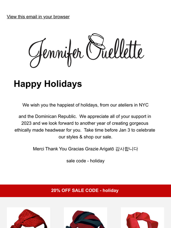 holiday sale