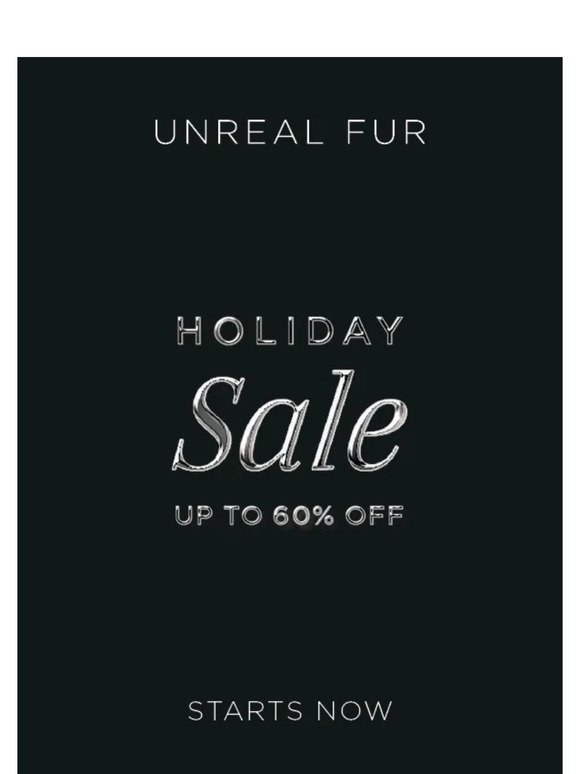 HOLIDAY SALE | NOW LIVE