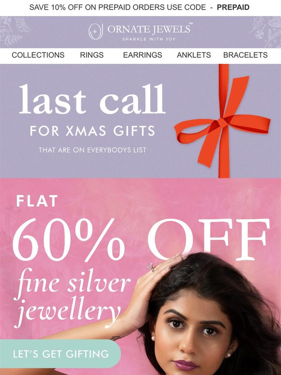 Your 60% off gift is waiting