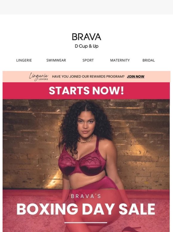 Brava’s Boxing Day Sale is NOW ON 🛍️