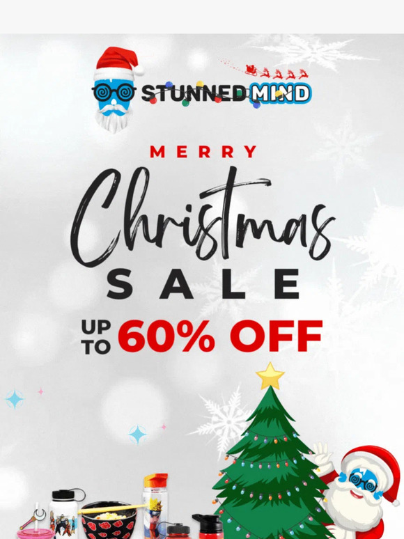 Merry Christmas!!! Up to 60% Off on Top Licensed Merchandise!