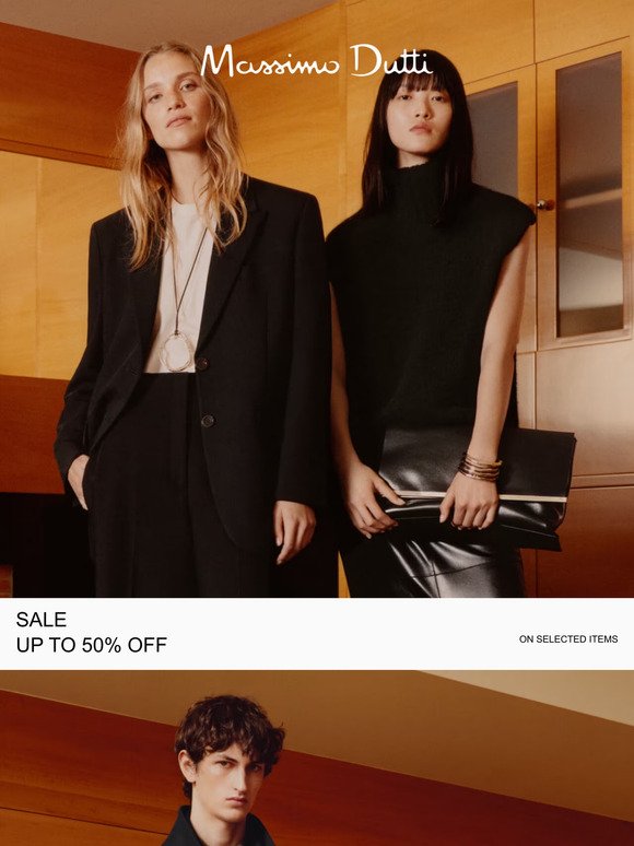 The Online Sales are starting! Up to 50% off