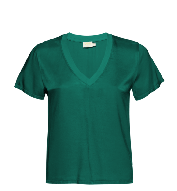 Satin June Top (This one comes in Emerald.)
