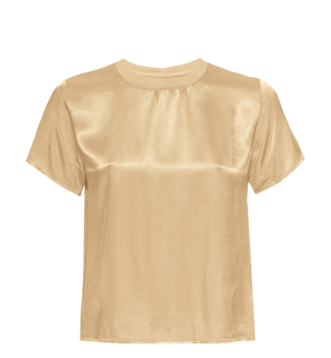 Satin Marie Top (This one comes in Toasted Marshmallow) | NATION LTD