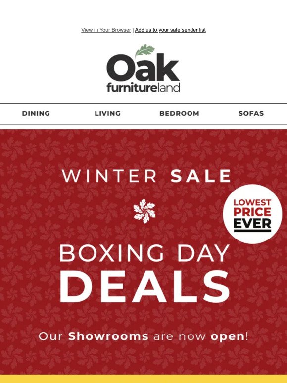 Boxing Day deals now on 🥳