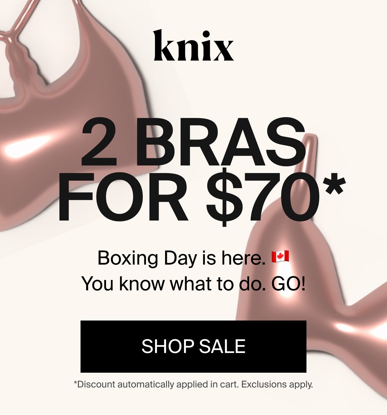 The massive Knix warehouse sale just started in Vancouver (PHOTOS)