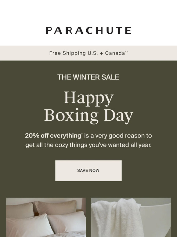 Parachute Email Newsletters Shop Sales, Discounts, and Coupon Codes