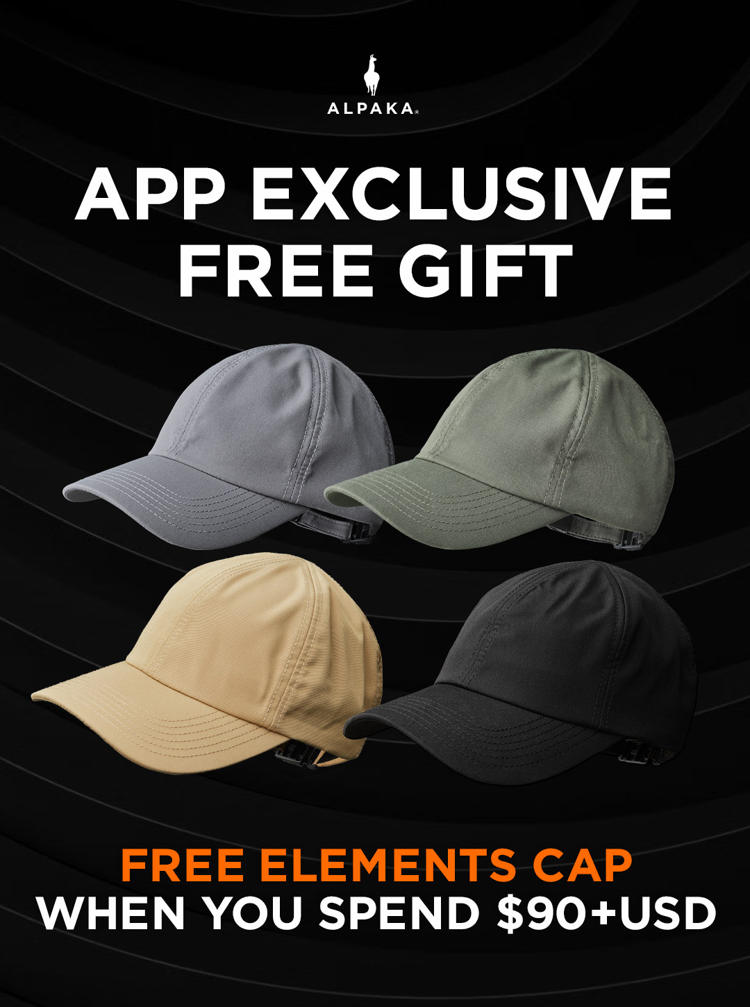 ALPAKA Exclusive Deal Free Elements Cap Milled