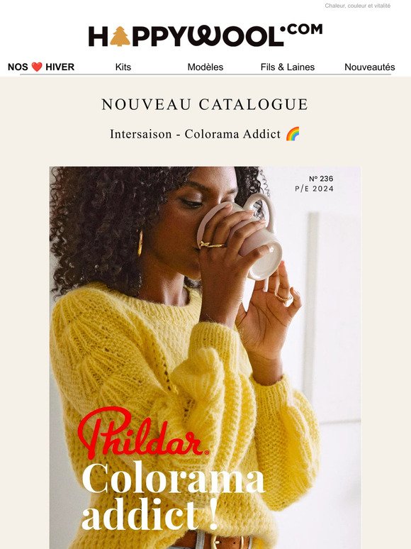 Nouveau catalogue Intersaison : Colorama Addict 🌈