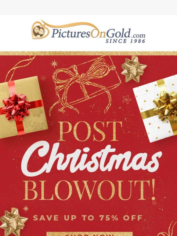 🎁 Post Christmas Blowout!