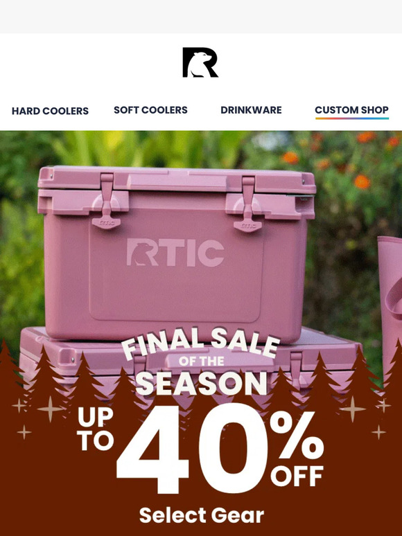 RTIC Email Newsletters Shop Sales, Discounts, and Coupon Codes