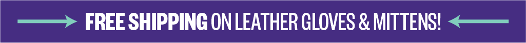 Free Shipping on Leather Gloves & Mittens