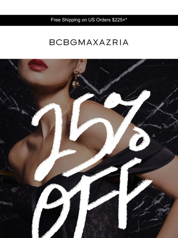 BCBG Email Newsletters Shop Sales, Discounts, and Coupon Codes