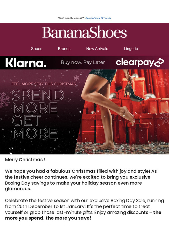 A Toast to Style: Celebrate Boxing Day with Exclusive Offers!"