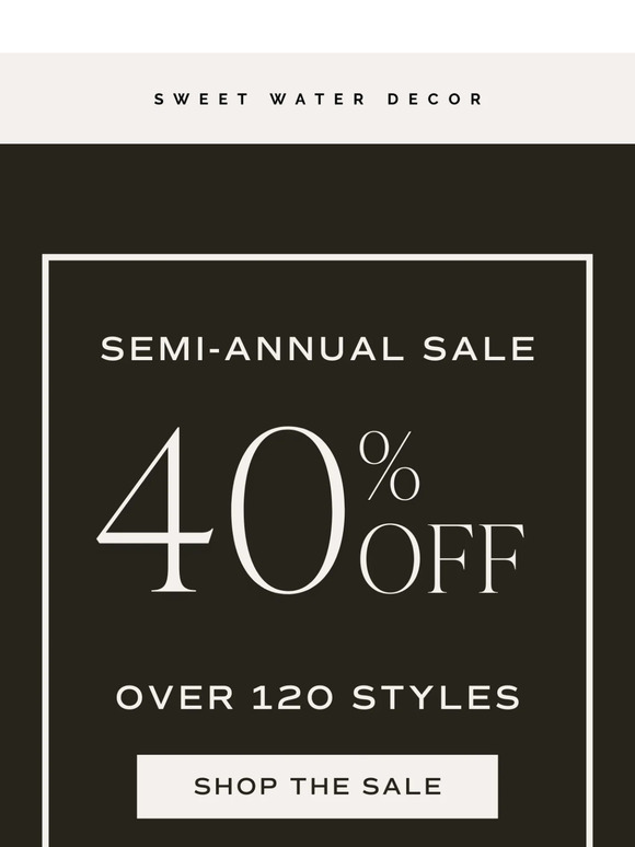 40% OFF 🎉 120+ Styles!
