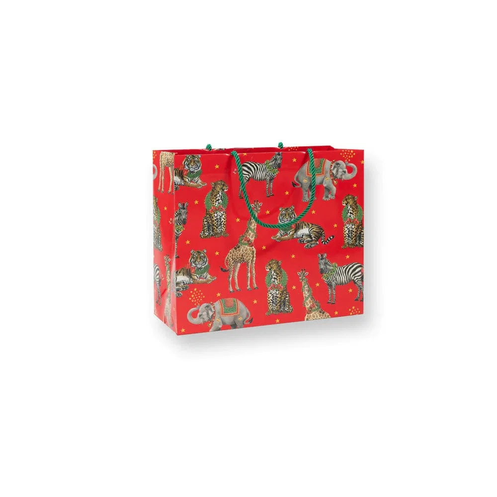 Image of Wild Christmas Red Gift Bags