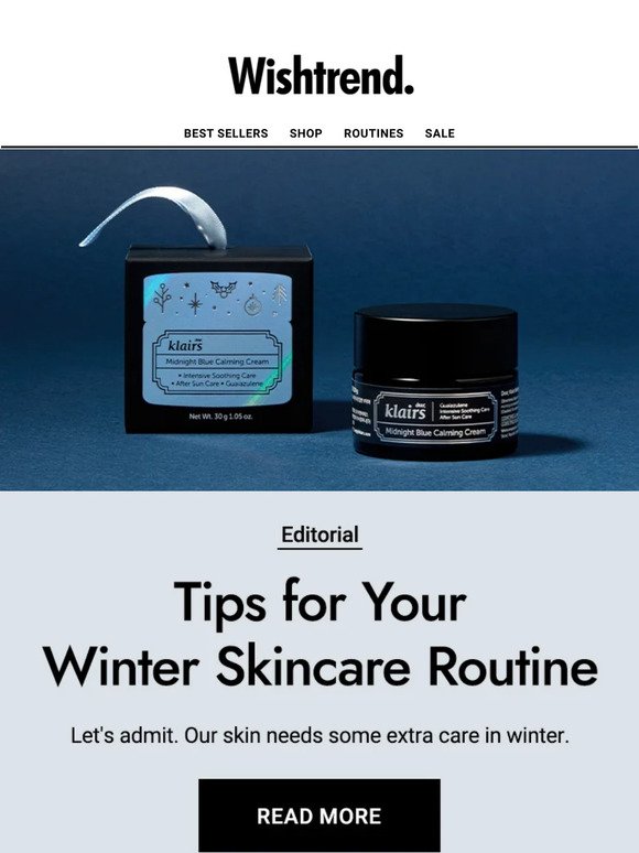 Well-aging Tips: Is your skin ready for winter?❄️
