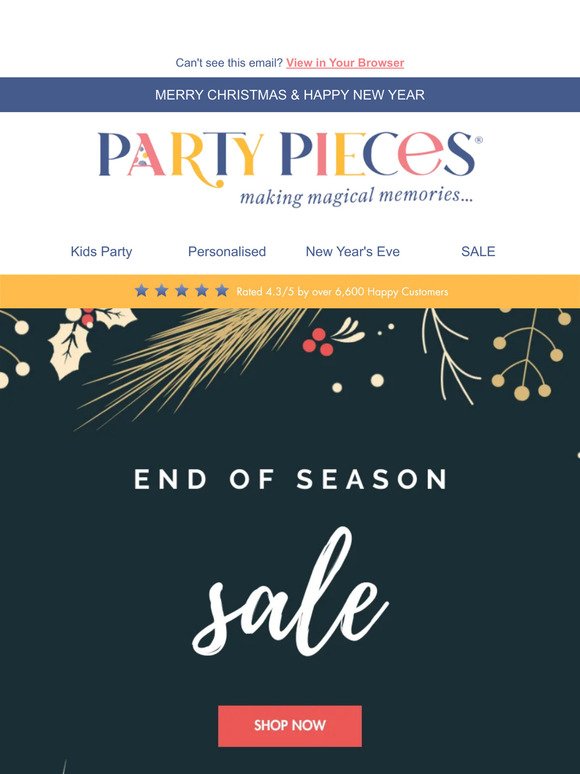 Party for less! 🥳