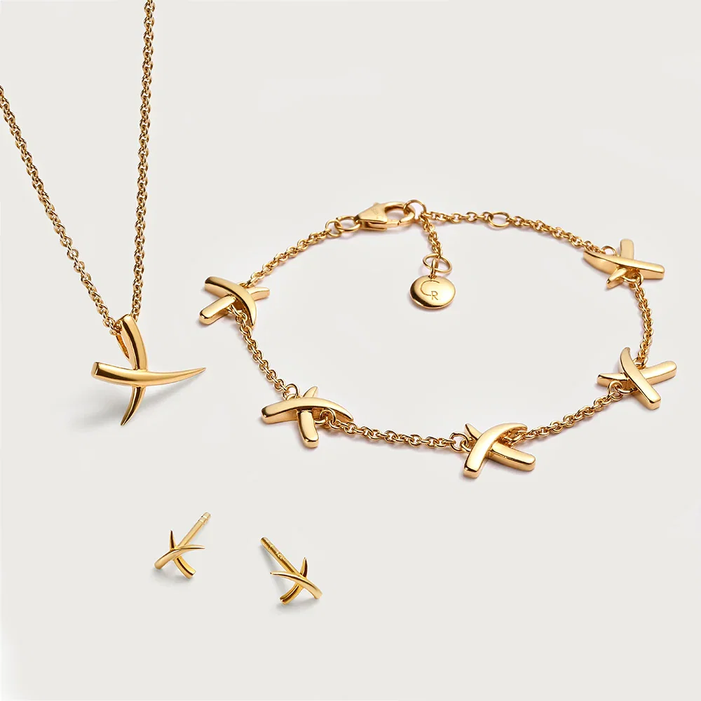 Image of Molto Kiss Earrings + Bracelet + Pendant